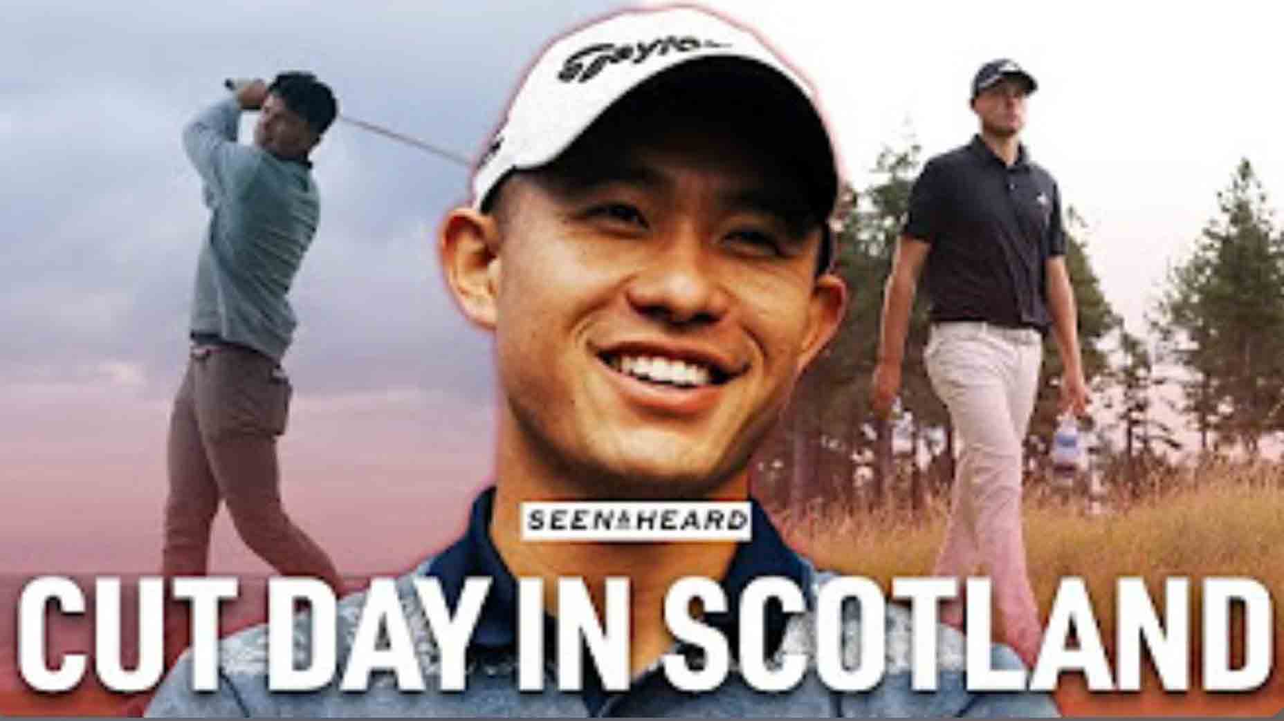 Colin Morikawa stuns with lefty shot at Genesis Scottish Open and 